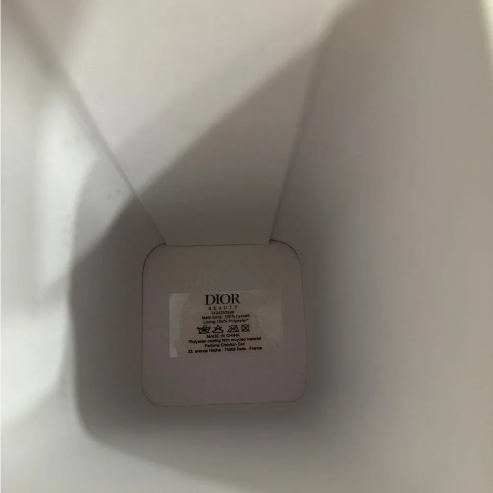 Dior White Travel Makeup Brush Case